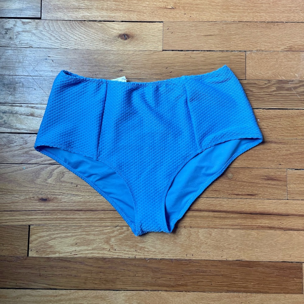 Aerie High Waisted Full Coverage Bathing Suit Bikini Bottoms.
